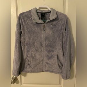 Fuzzy NorthFace Jacket